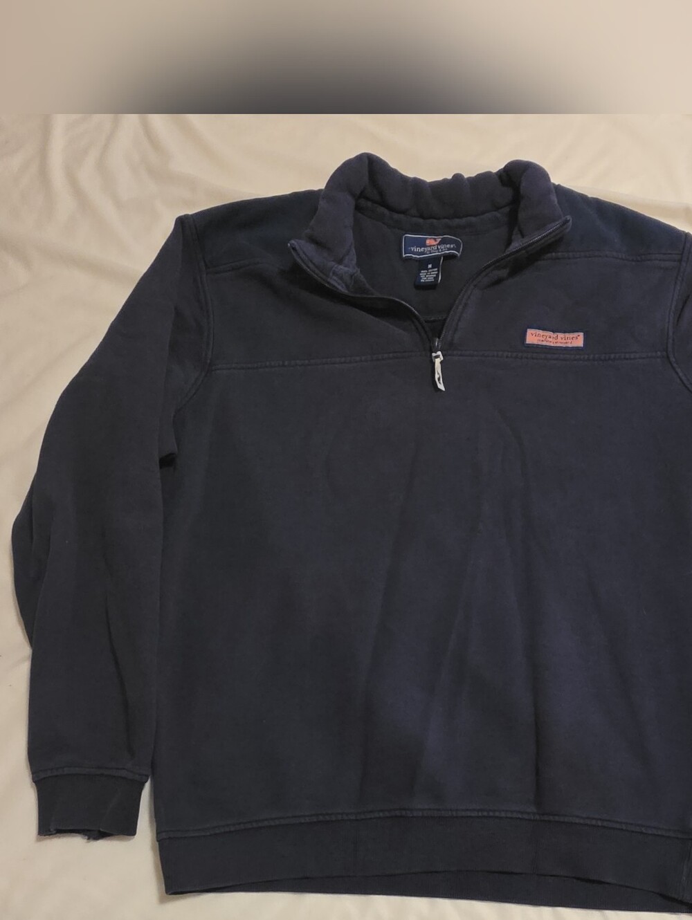 Vineyard Vines Men's Navy Half-Zip Pullover